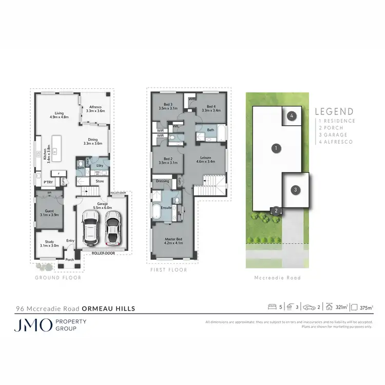 Floorplan of Homely house listing, 96 McCreadie Road, Ormeau Hills QLD 4208