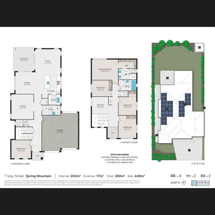 Floorplan of Homely house listing, 7 Islay Street, Spring Mountain QLD 4300