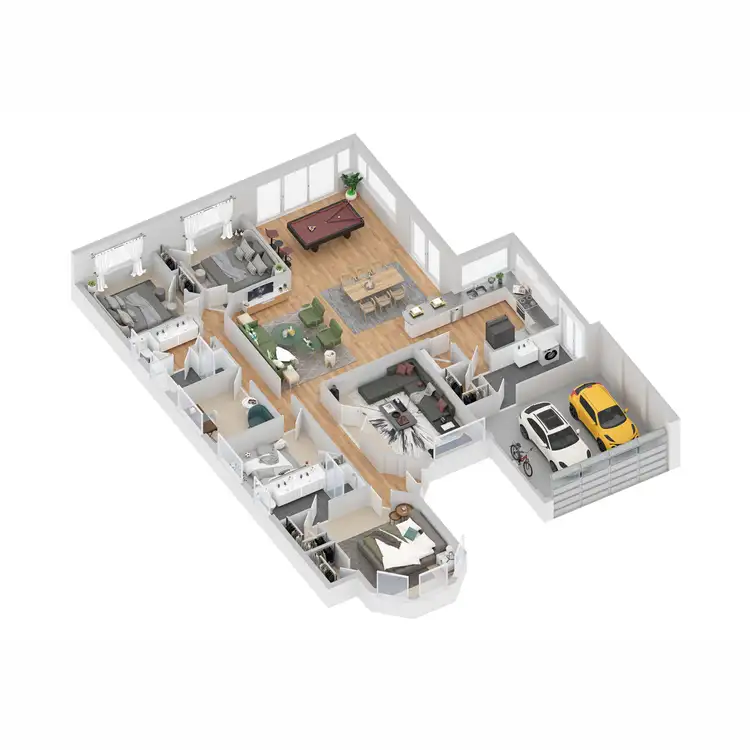Floorplan of Homely house listing, 43 Waterwheel Road North, Bedfordale WA 6112