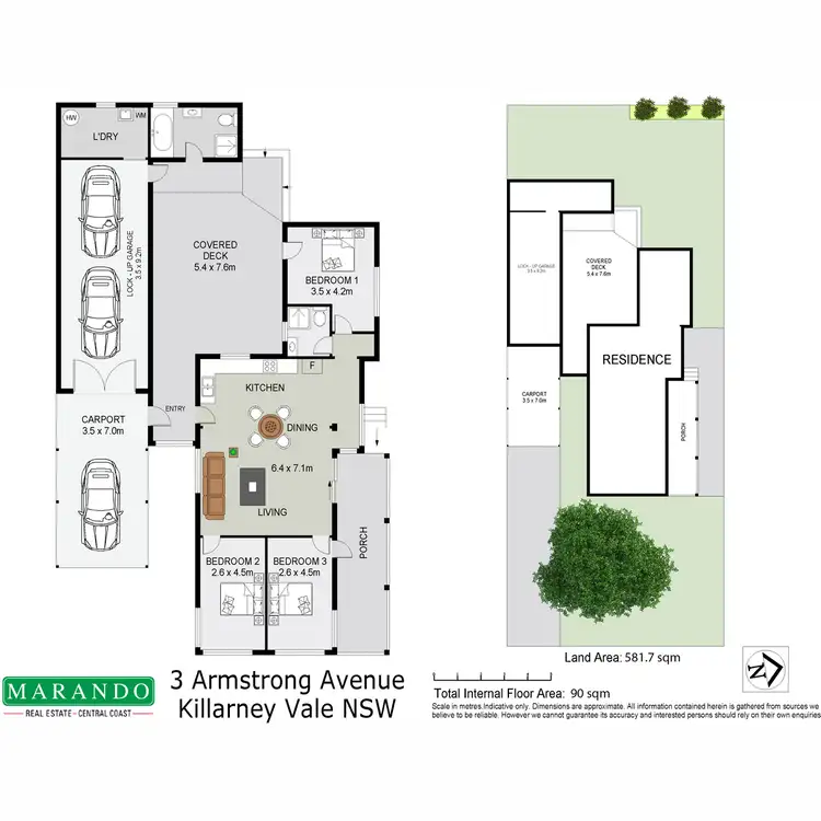 Floorplan of Homely house listing, 3 Armstrong Avenue, Killarney Vale NSW 2261
