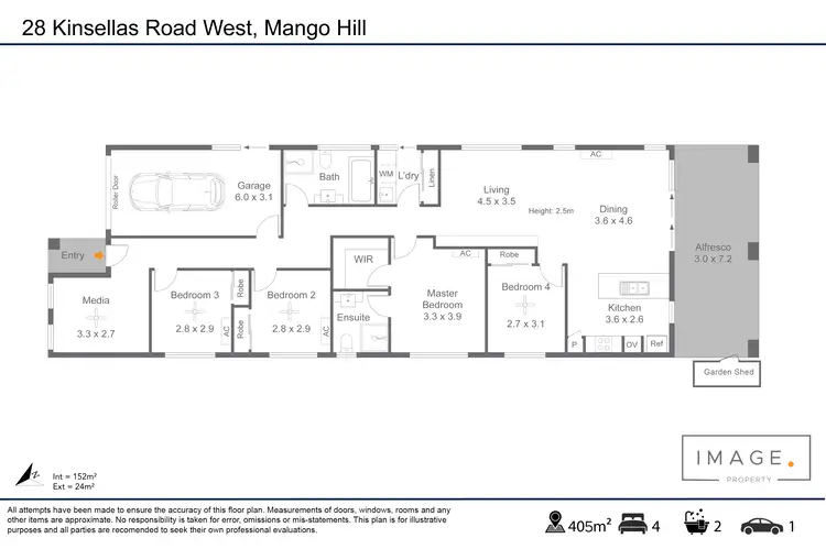 Floorplan of Homely house listing, 28 Kinsellas Road West, Mango Hill QLD 4509