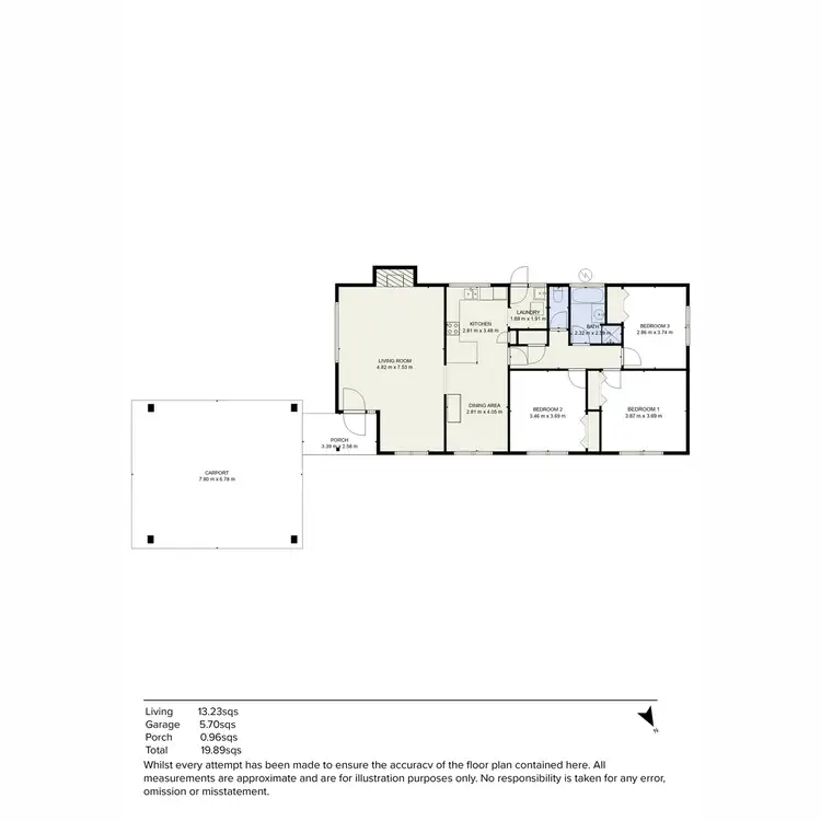 Floorplan of Homely house listing, 41 Town Road, Neerim South VIC 3831