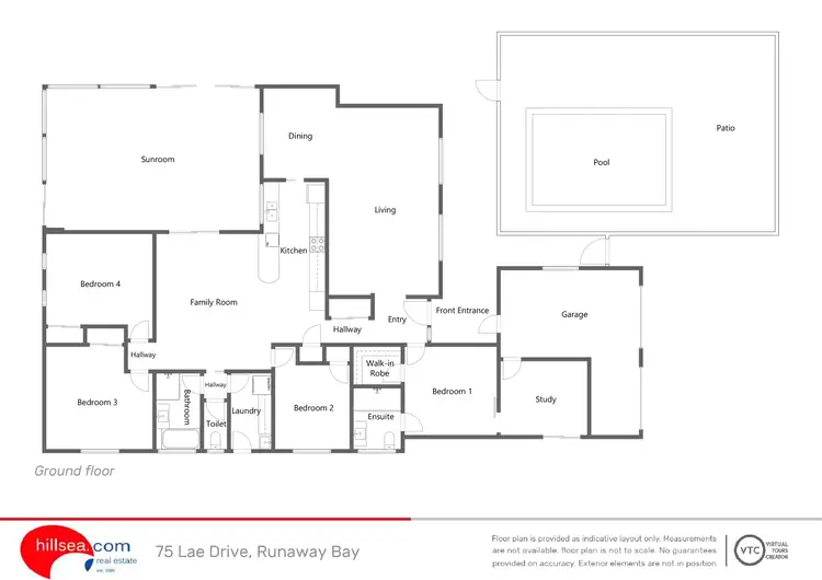 Floorplan of Homely house listing, 75 Lae Drive, Runaway Bay QLD 4216