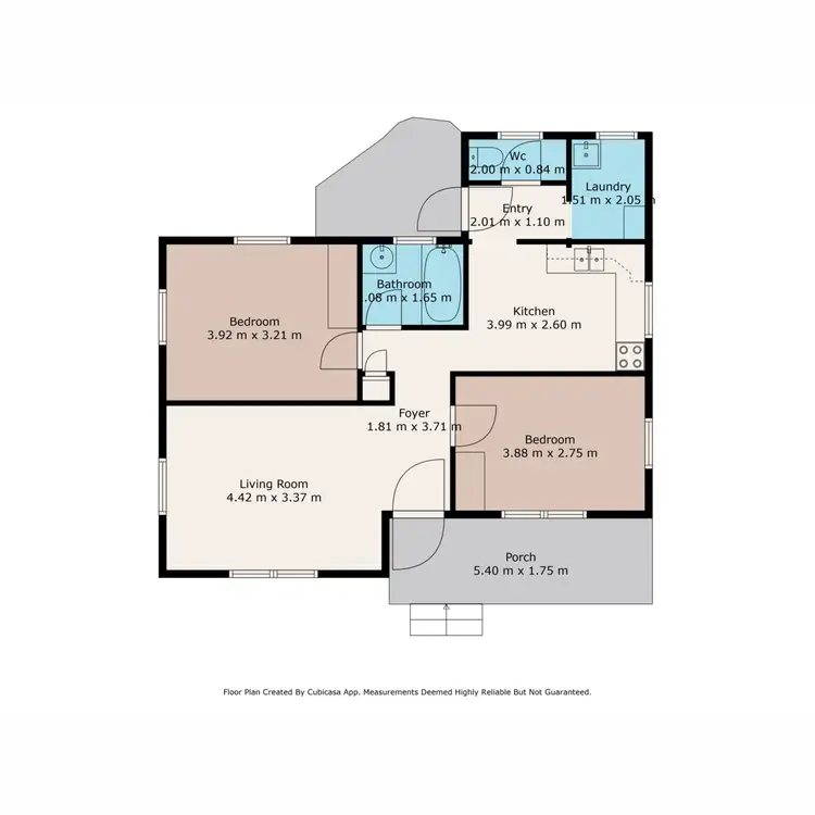Floorplan of Homely house listing, 133 Little Barber Street, Gunnedah NSW 2380