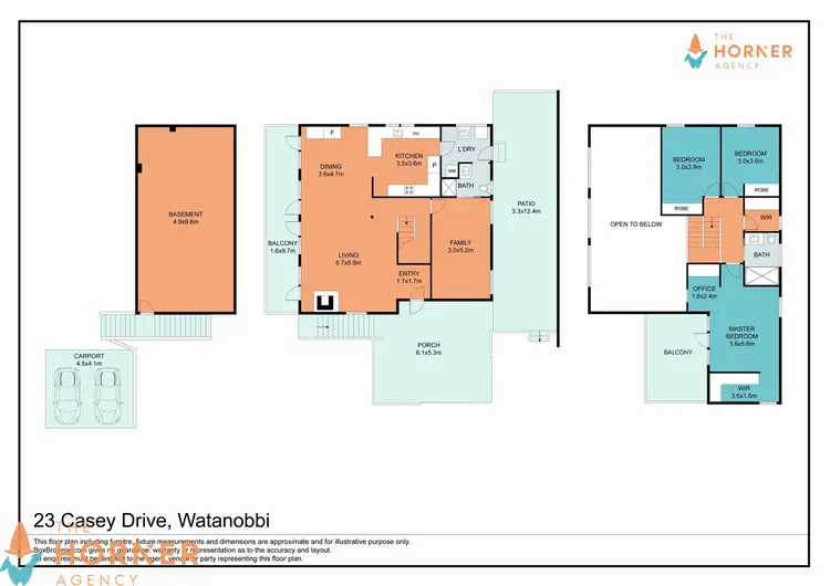 Floorplan of Homely house listing, 23 Casey Drive, Watanobbi NSW 2259