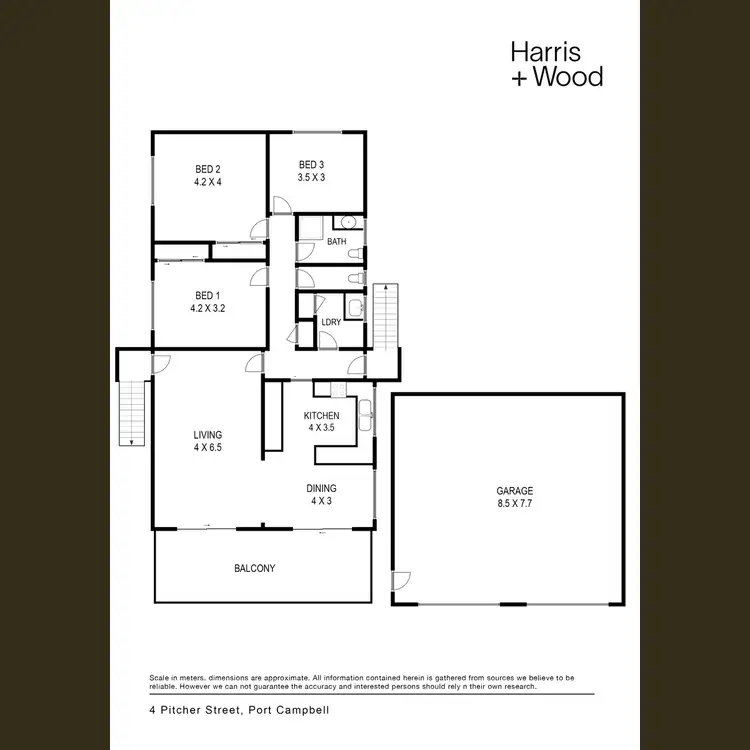 Floorplan of Homely house listing, 4 Pitcher Street, Port Campbell VIC 3269
