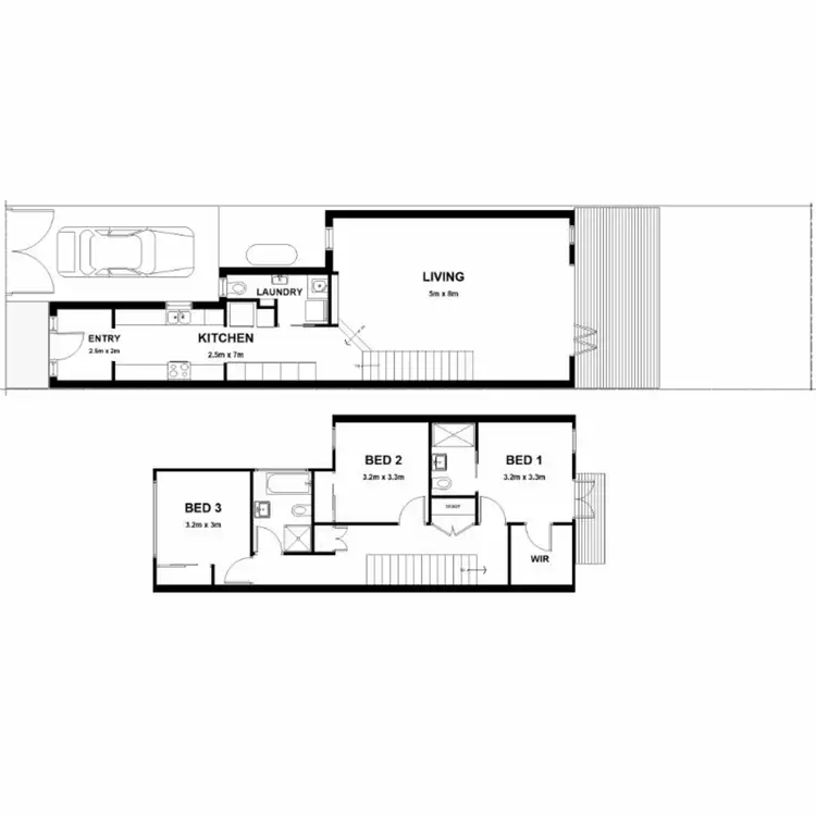 Floorplan of Homely house listing, 218A Elswick Street, Leichhardt NSW 2040