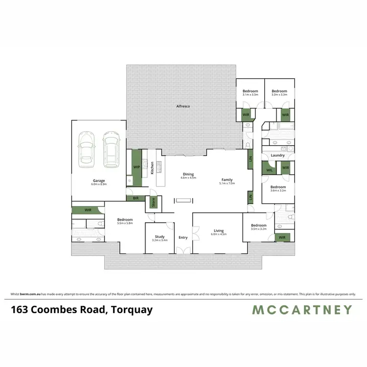 Floorplan of Homely house listing, 163 Coombes Road, Torquay VIC 3228