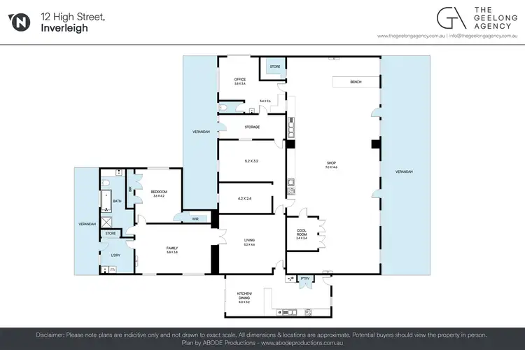 Floorplan of Homely house listing, 12 High Street, Inverleigh VIC 3321