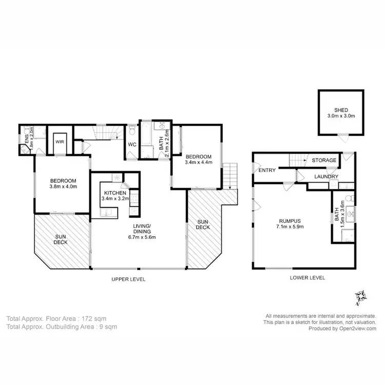 Floorplan of Homely house listing, 368 Rheban Road, Spring Beach TAS 7190
