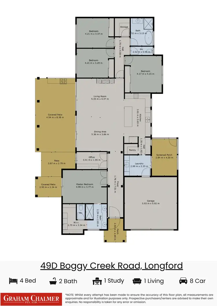 Floorplan of Homely house listing, 49D Boggy Creek Road, Longford VIC 3851