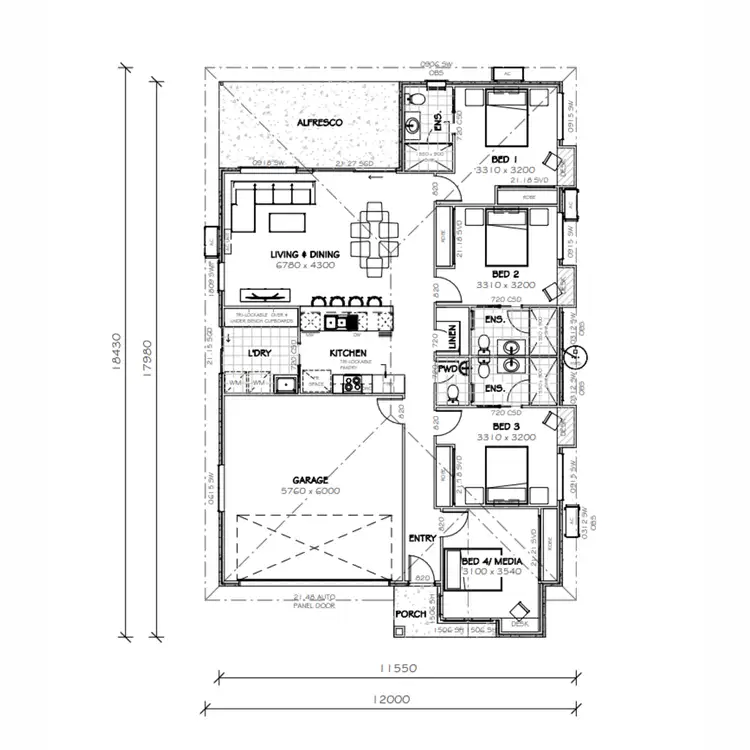 Floorplan of Homely house listing, Leased-All About RE/37 Twilight Street, Glenvale QLD 4350