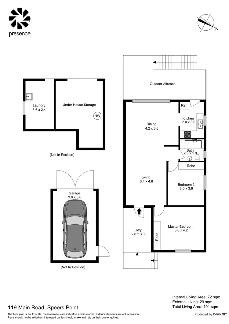 Floorplan of Homely house listing, 119 Main Road, Speers Point NSW 2284