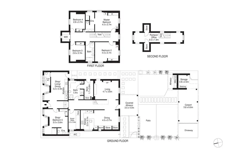 Floorplan of Homely house listing, 28 Crane Street, Concord NSW 2137