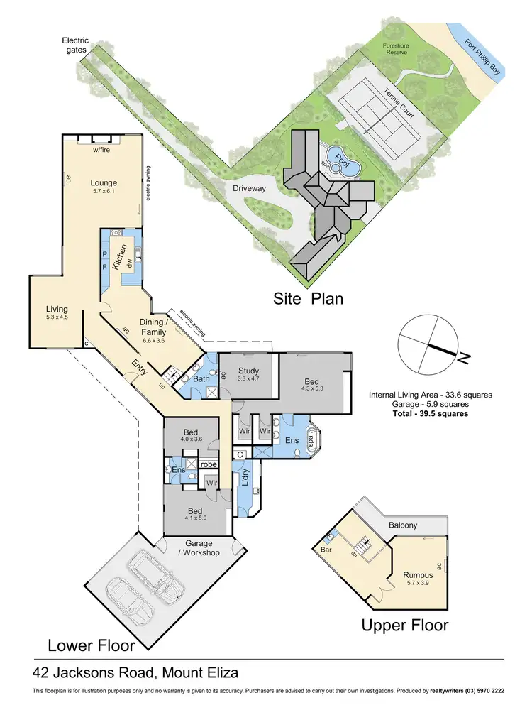 Floorplan of Homely house listing, 42 Jacksons Road, Mount Eliza VIC 3930