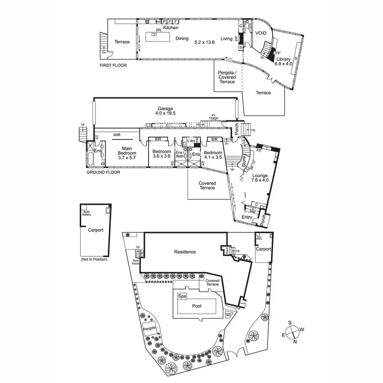 Floorplan of Homely house listing, 50 Two Bays Crescent, Mount Martha VIC 3934