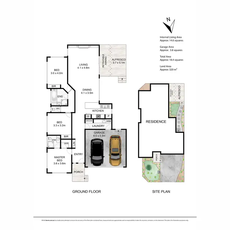 Floorplan of Homely house listing, 2 Rosalie Avenue, Dromana VIC 3936