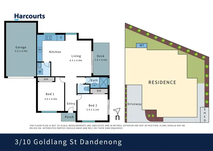Floorplan of Homely unit listing, 3/10 Goldlang Street, Dandenong VIC 3175