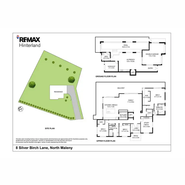 Floorplan of Homely house listing, 8 Silver Birch Lane, North Maleny QLD 4552