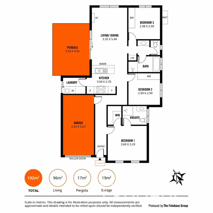 Floorplan of Homely house listing, 54 Glenora Drive, Ingle Farm SA 5098