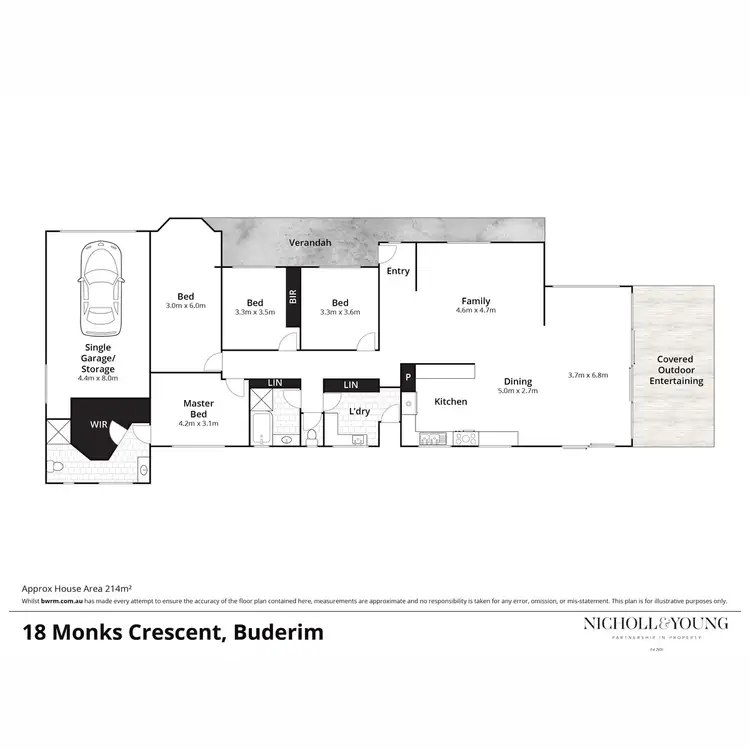 Floorplan of Homely house listing, 18 Monks Crescent, Buderim QLD 4556