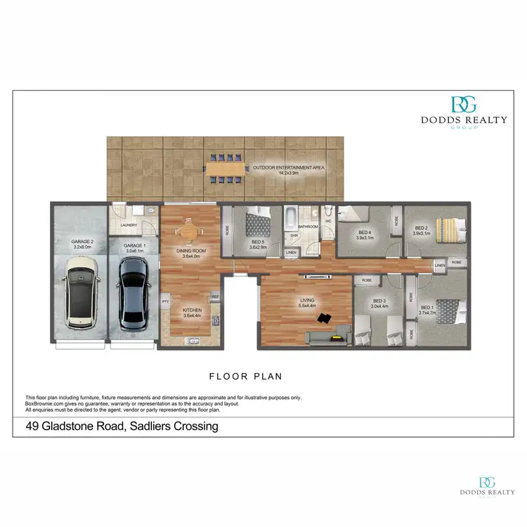 Floorplan of Homely house listing, 49 Gladstone Road, Sadliers Crossing QLD 4305