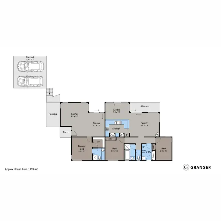 Floorplan of Homely house listing, 9 Bowen Street, Mccrae VIC 3938