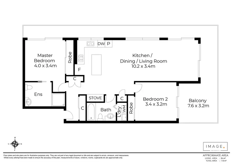 Floorplan of Homely unit listing, 8/81 Wagner Road, Clayfield QLD 4011