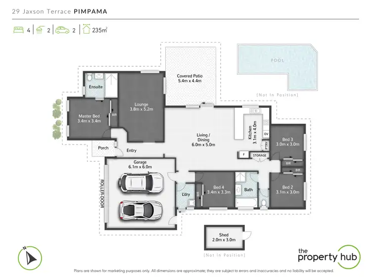 Floorplan of Homely house listing, 29 Jaxson Terrace, Pimpama QLD 4209