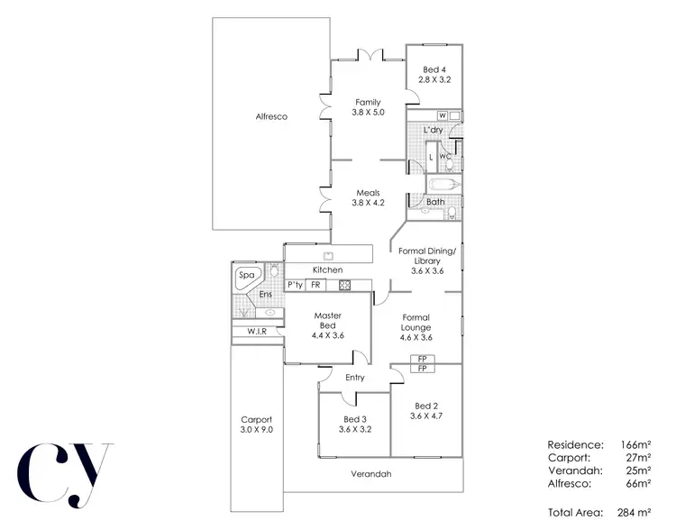 Floorplan of Homely house listing, 2 Tuam Street, Victoria Park WA 6100
