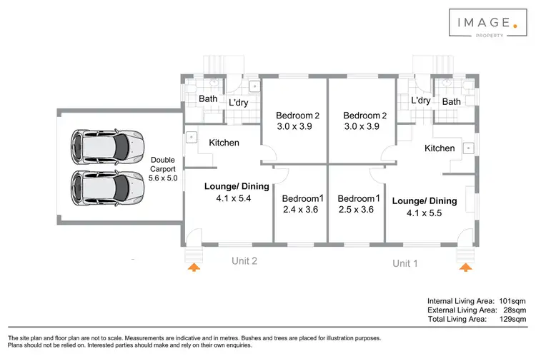 Floorplan of Homely unit listing, 95 Laura Street, Clontarf QLD 4019