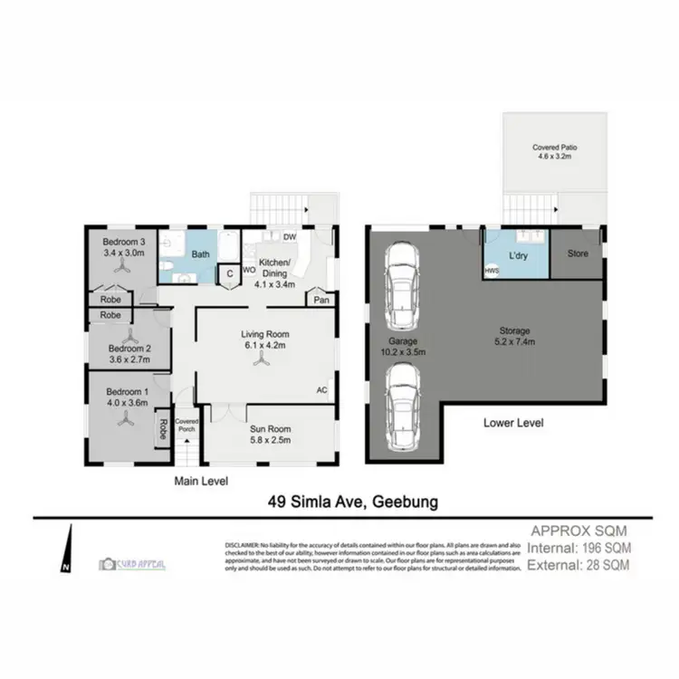 Floorplan of Homely house listing, 49 Simla Avenue, Geebung QLD 4034