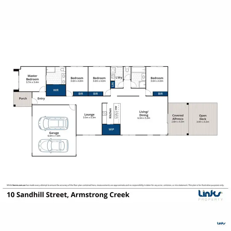 Floorplan of Homely house listing, 10 Sandhill Street, Armstrong Creek VIC 3217
