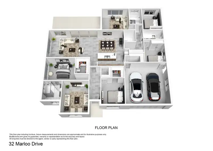 Floorplan of Homely house listing, 32 Marloo Drive, Tannum Sands QLD 4680