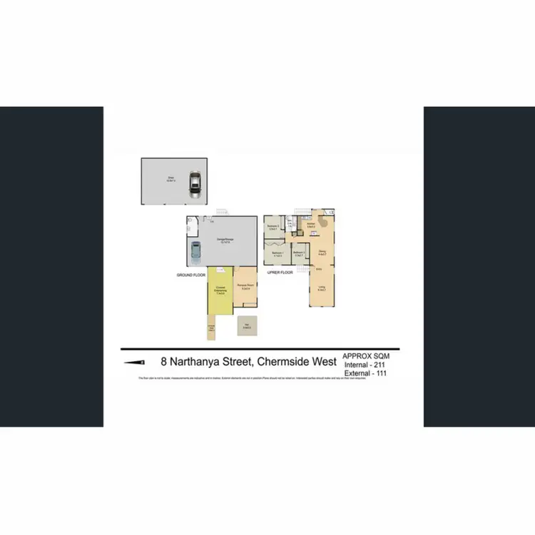 Floorplan of Homely house listing, 8 Narthanya Street, Chermside West QLD 4032