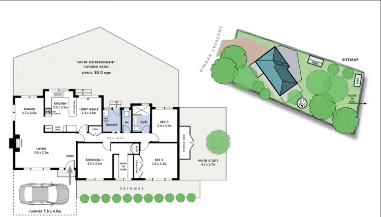 Floorplan of Homely house listing, 31 Bindar Crescent, Bundanoon NSW 2578