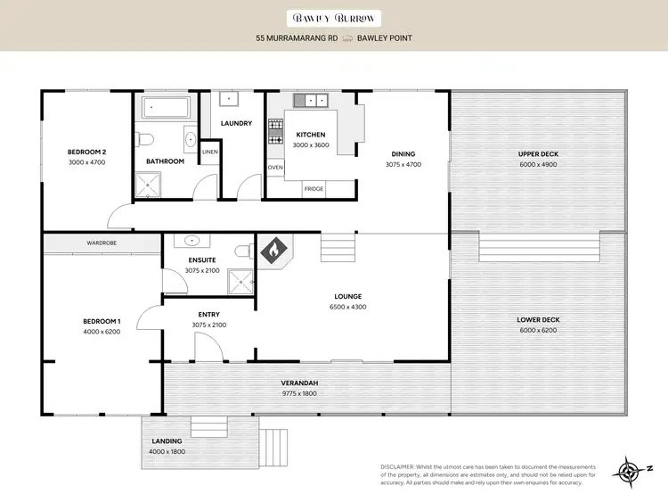 Floorplan of Homely house listing, 55 Murramarang Road, Bawley Point NSW 2539