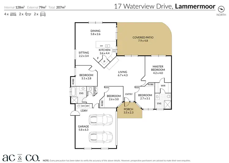 Floorplan of Homely house listing, 17 Waterview Drive, Lammermoor QLD 4703