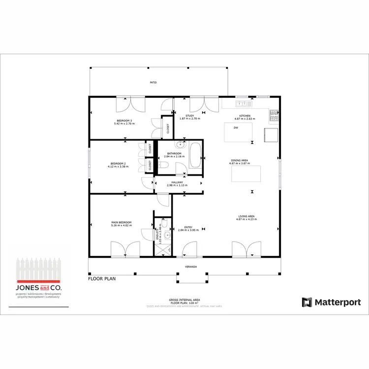 Floorplan of Homely house listing, 87 First Avenue, Bassendean WA 6054