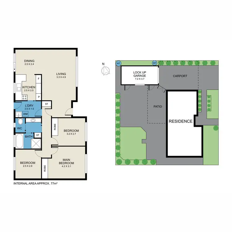 Floorplan of Homely house listing, 7A First Street, Cessnock NSW 2325