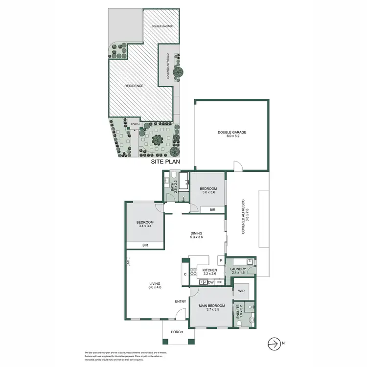 Floorplan of Homely house listing, 1/56 Boneo Road, Rosebud VIC 3939