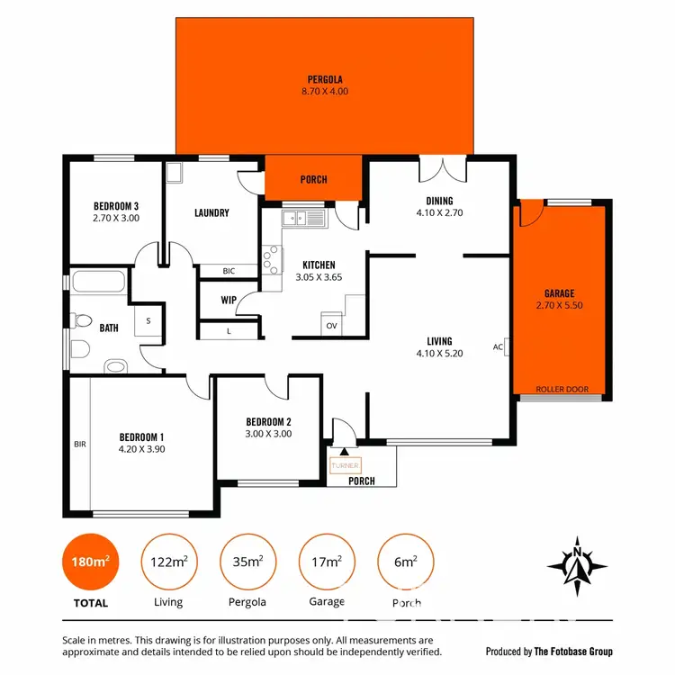 Floorplan of Homely house listing, 82 Riverside Drive, Fulham SA 5024