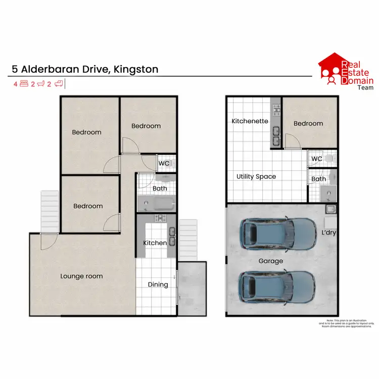 Floorplan of Homely house listing, 5 Alderbaran Drive, Kingston QLD 4114