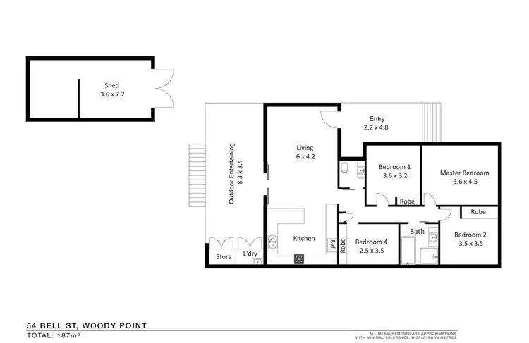 Floorplan of Homely house listing, 54 Bell Street, Clontarf QLD 4019