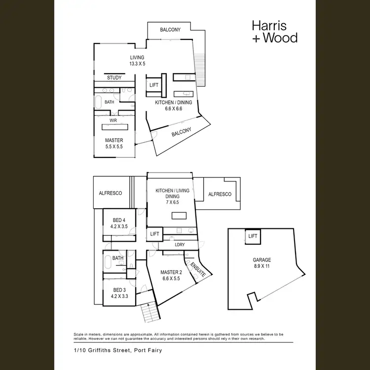 Floorplan of Homely house listing, 1/10 Griffiths Street, Port Fairy VIC 3284