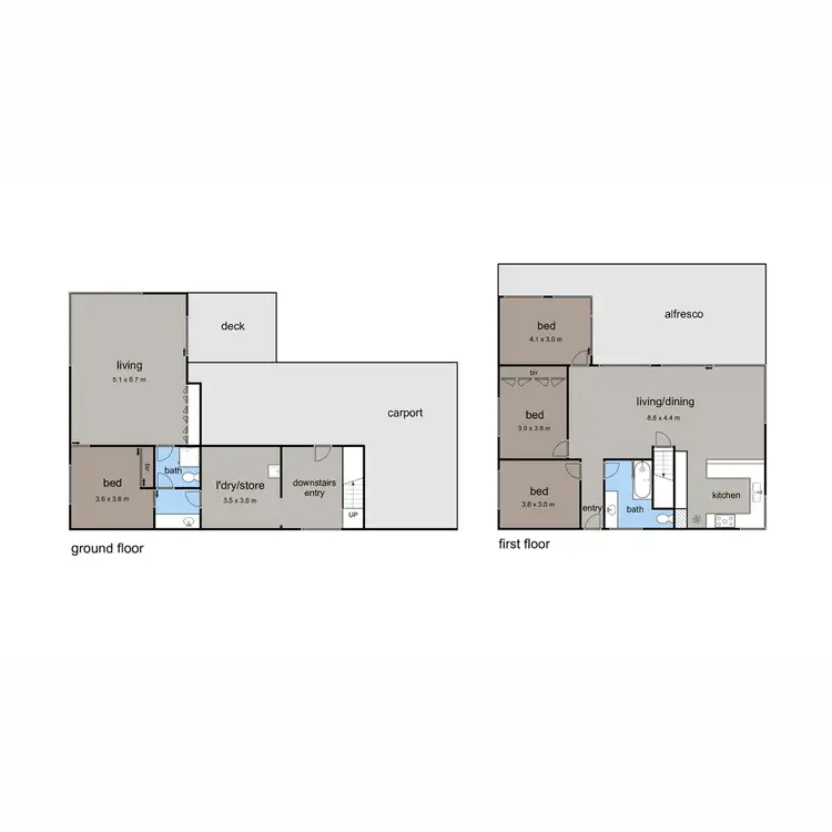 Floorplan of Homely house listing, 30 - 32 Parkes Street, Mccrae VIC 3938