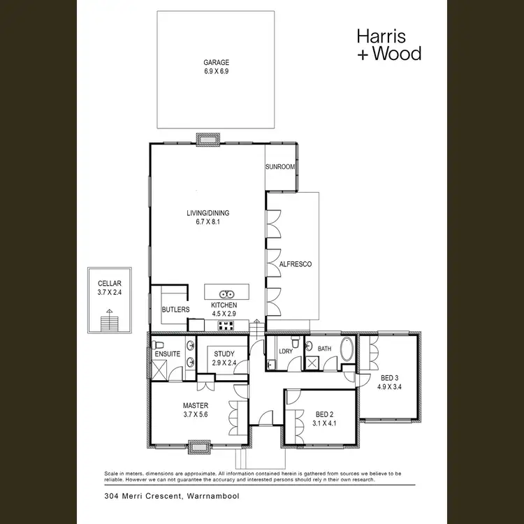 Floorplan of Homely house listing, 304 Merri Crescent, Warrnambool VIC 3280