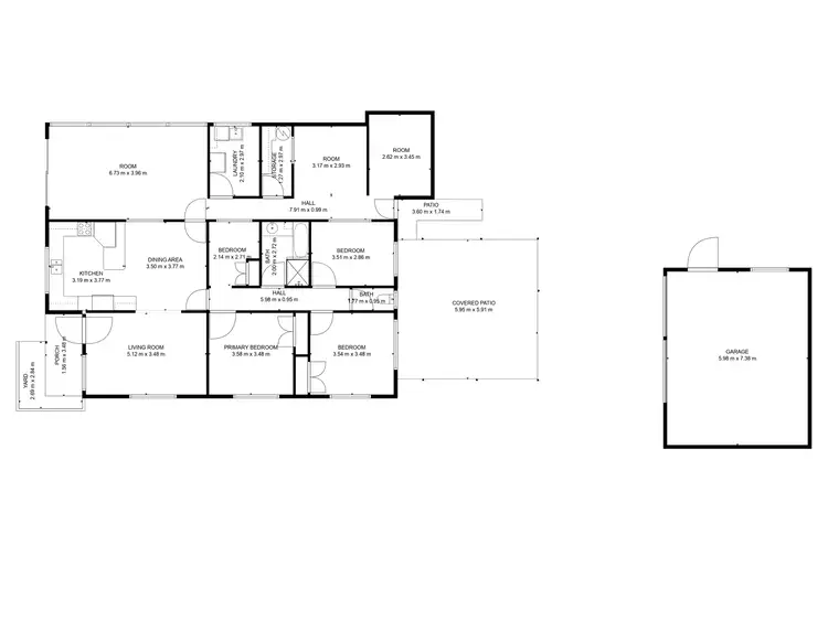 Floorplan of Homely house listing, 27 Sinclair Street, Avenell Heights QLD 4670
