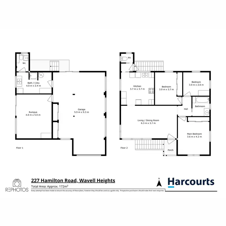 Floorplan of Homely house listing, 227 Hamilton Road, Wavell Heights QLD 4012