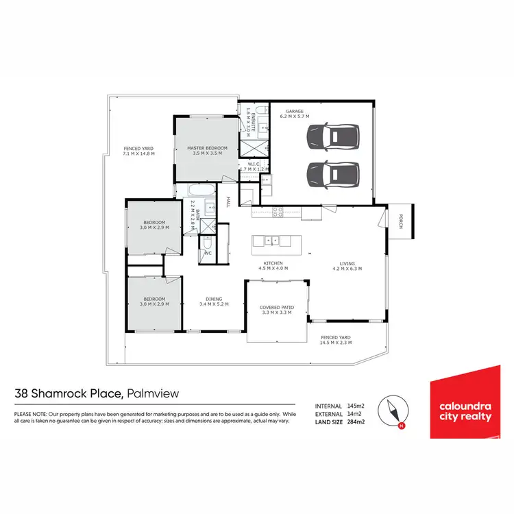 Floorplan of Homely house listing, 38 Shamrock Place, Palmview QLD 4553